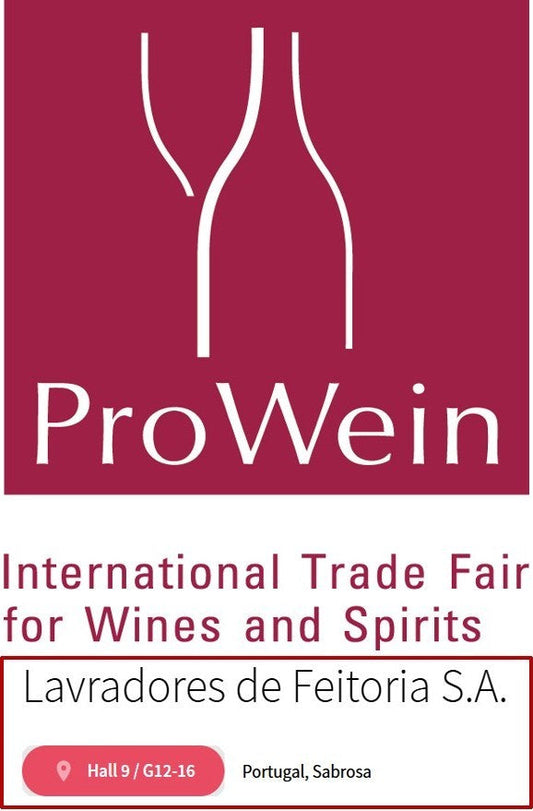 Lavradores de Feitoria na ProWein 2025.