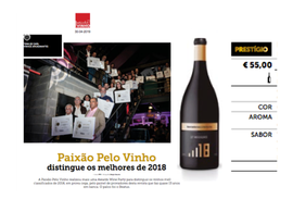 Tinto Cão 2016 ganha 'Prémio Prestígio' pela Paixão Pelo Vinho